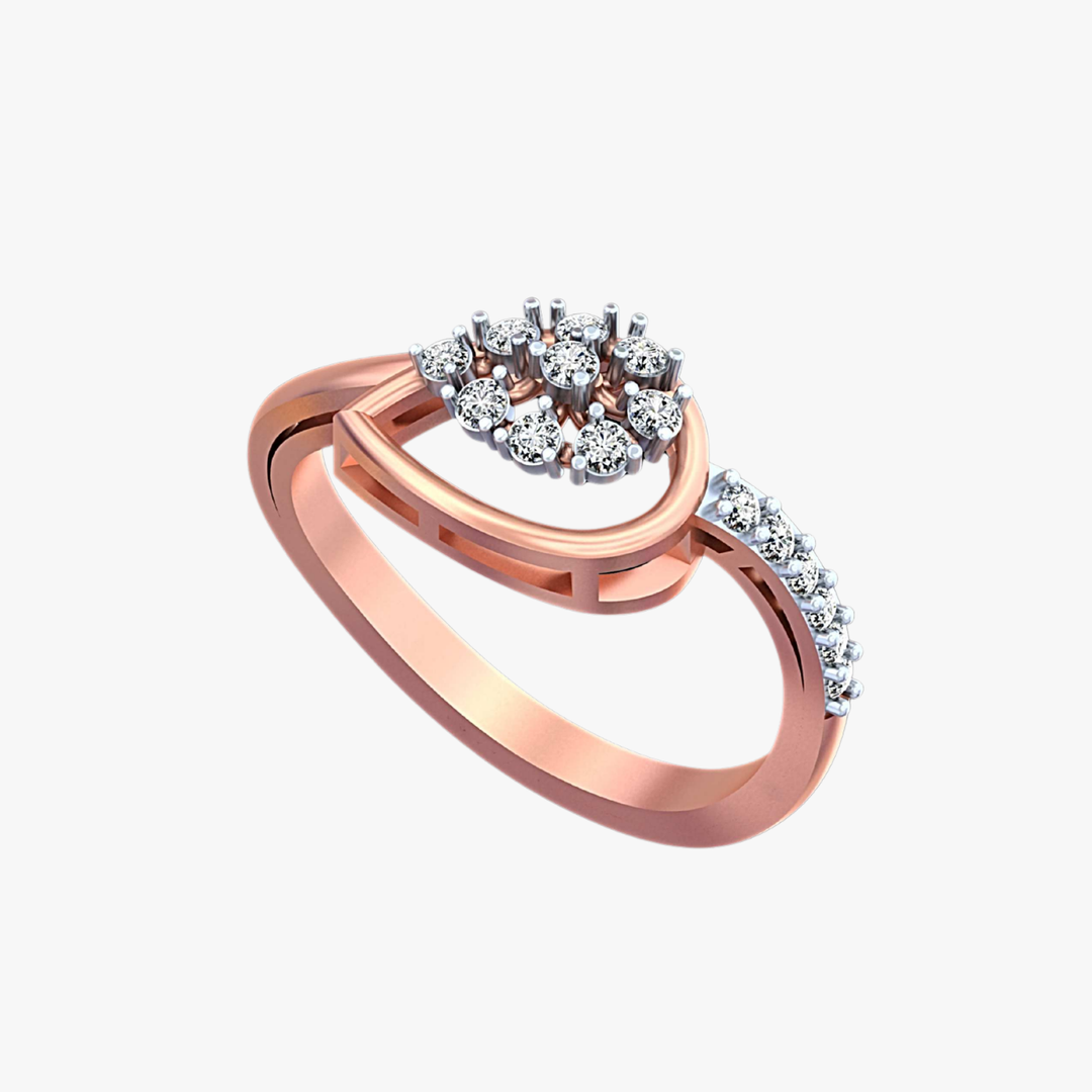 Celestial Bloom Diamond Ring