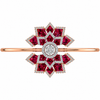 Ruby Blossom Diamond Luxe Bangle