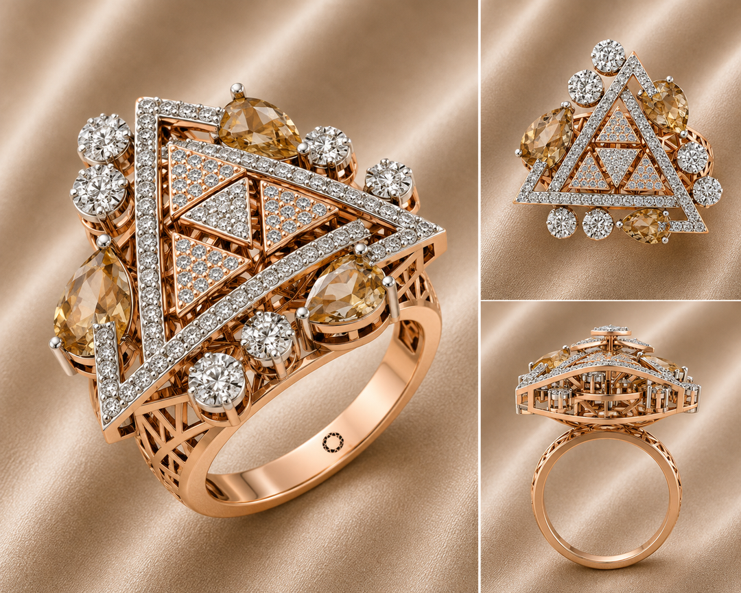 Triora Champagne Diamond Ring